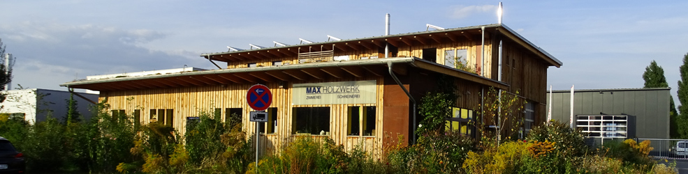 MAX Holzwerk - Schreinerei & Zimmerei in Regensburg